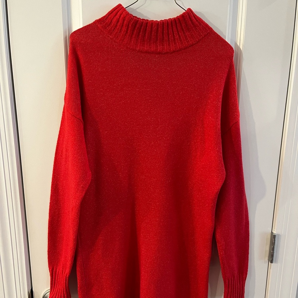 Nordstrom Brand BP Red Sweater Dress
